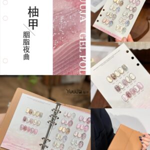 24 colors of Rouge Nocturne cat eye gel polish