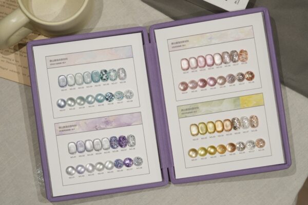 8-color OEM/ODM color palette display all