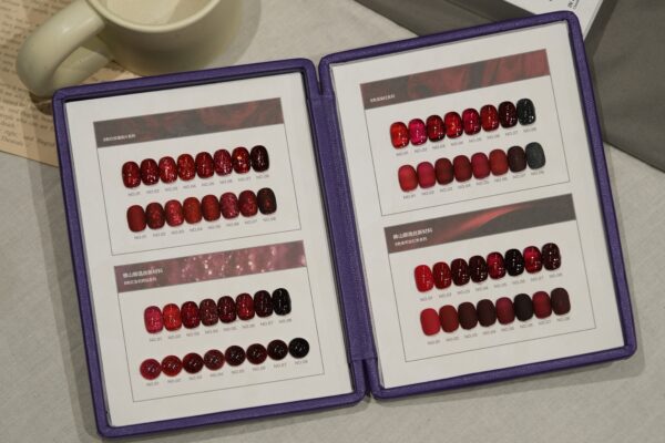 8-color OEM/ODM color palette display all