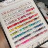 100-color Cat's Eye Gel Bottle Set + Swatches
