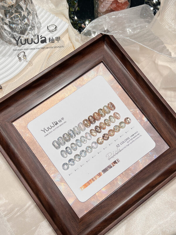 12-color Little Fortune Sequin Set + Color Swatches