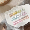12-color floating light cat's eye bottle set + color plate