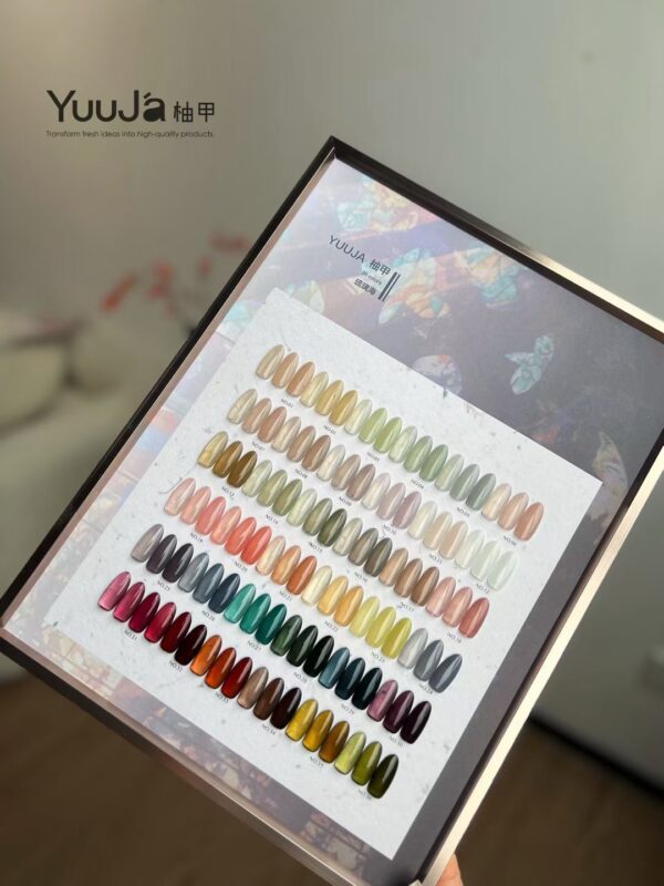 36 colors of astringent glass sea transparent color + color plate