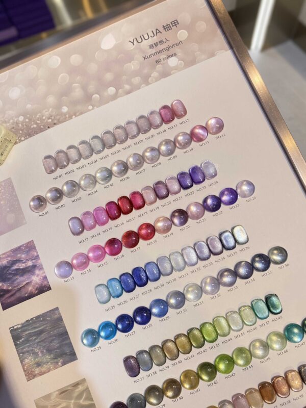 60-color Dream Traveler Cat's Eye + Color Palette