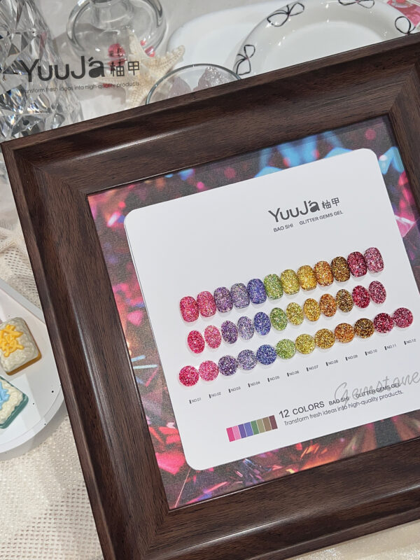 12-color gemstone diamond set + color palette