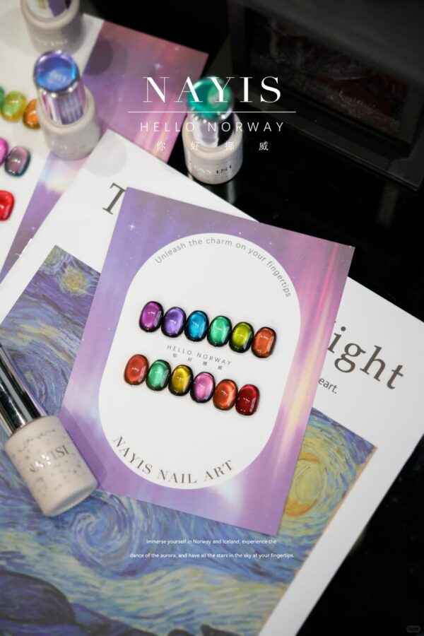 30-color cat-eye series