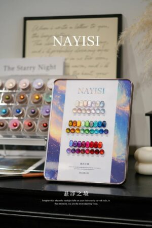 24-color floating cat's eye gel polish