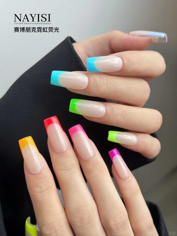 10-color fluorescent gel polish