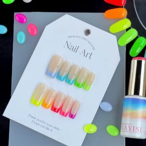 10-color fluorescent gel polish