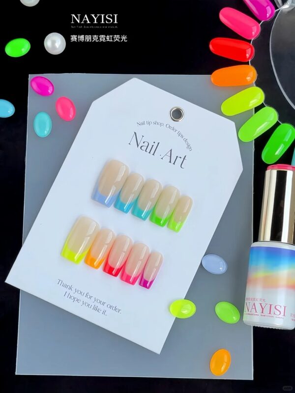 10-color fluorescent gel polish