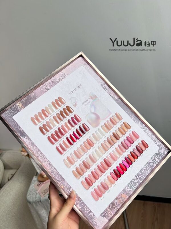 36 colors of ebony rose transparent color + color plate