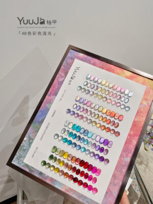 48 color streamer cat's eye + color palette