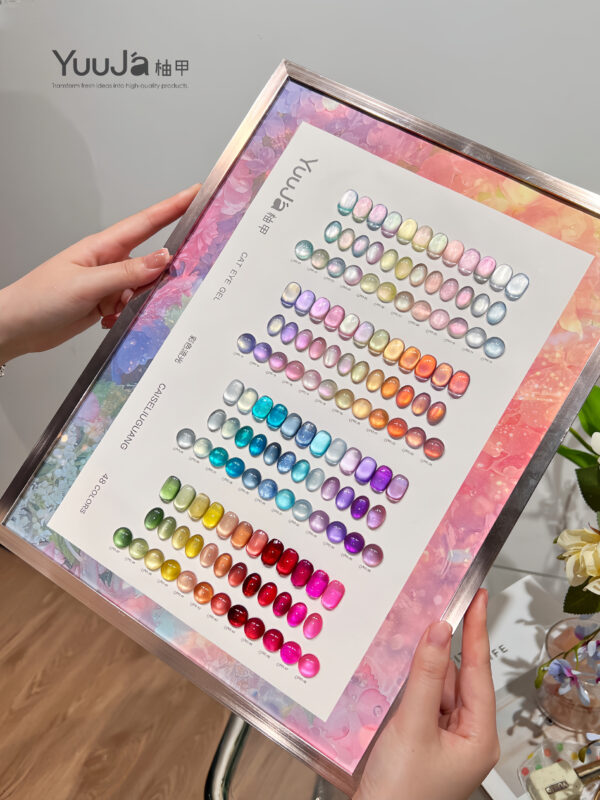 48 color streamer cat's eye + color palette