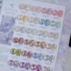 24 colors + new butterfly diamond glue nail salon sequins flash nail polish