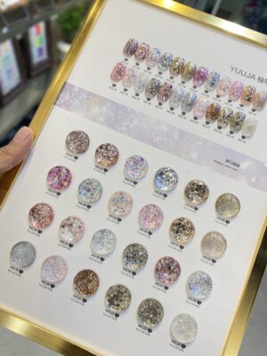 24-color Dream Bobo Sequin Bottle + Color Plate