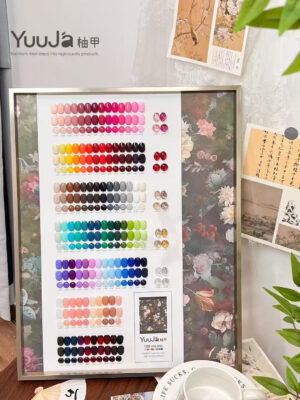 100 colors of pure color glue + color plate