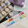 30-color fairy dust diamond cat's eye