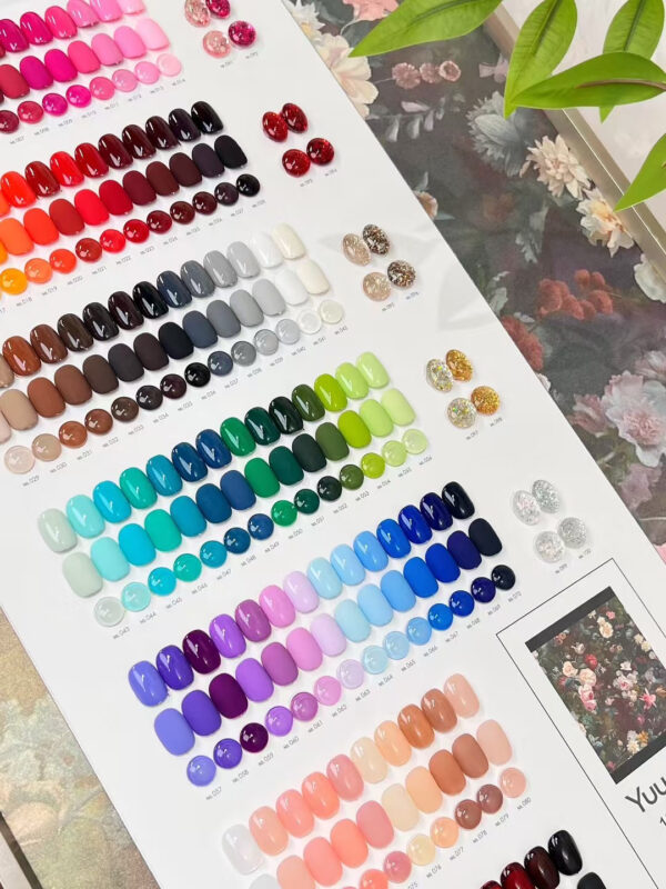 100 colors of pure color glue + color plate