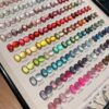 100-color Cat's Eye Gel Bottle Set + Swatches