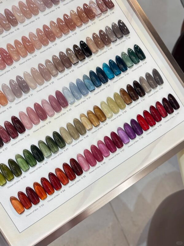 60 colors flower of skin