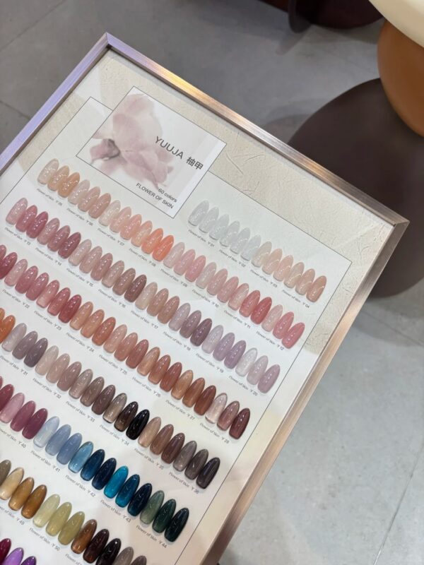 60 colors flower of skin